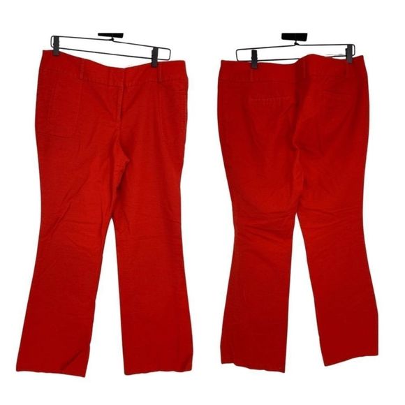 Willi Smith orange flat front pants - Picture 1 of 8